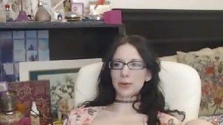Cumwithsluts - CUMWITHSLUTS COM Nerdy StepDaughter on Cam tube porn video