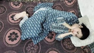 Sleeping handsome dad cum hot porn